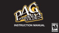 Persona 4 Golden Manual
